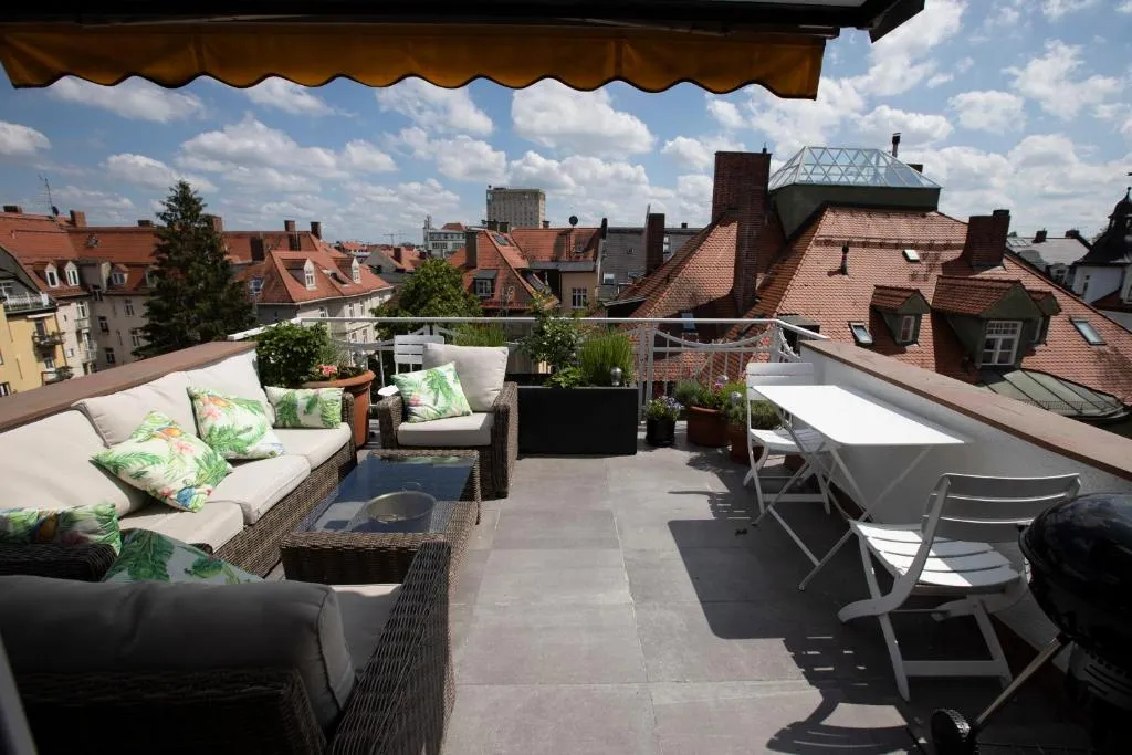 Image of Munich Penthouse Rooftop Terrace