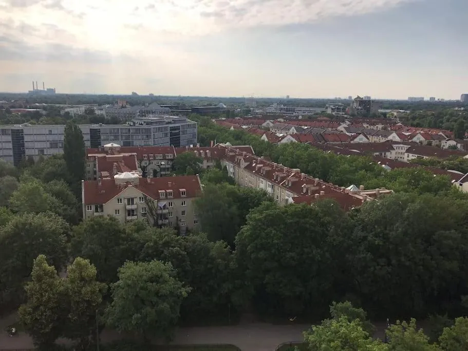 Image 1 of Schwabing-Studio great sunset view & balcony