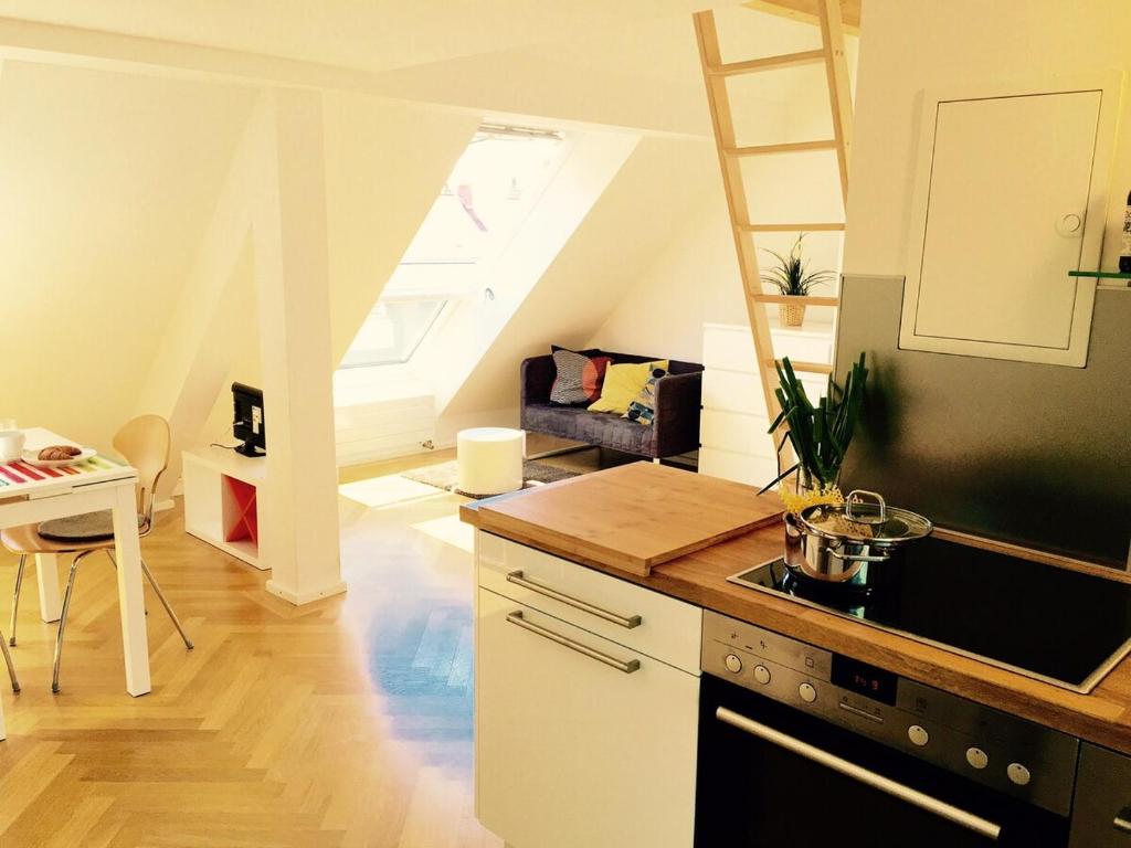 Image of cosy munich rooftop apartment